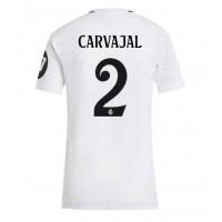 Real Madrid Daniel Carvajal #2 Domaci Dres za Ženska 2024-25 Kratak Rukav